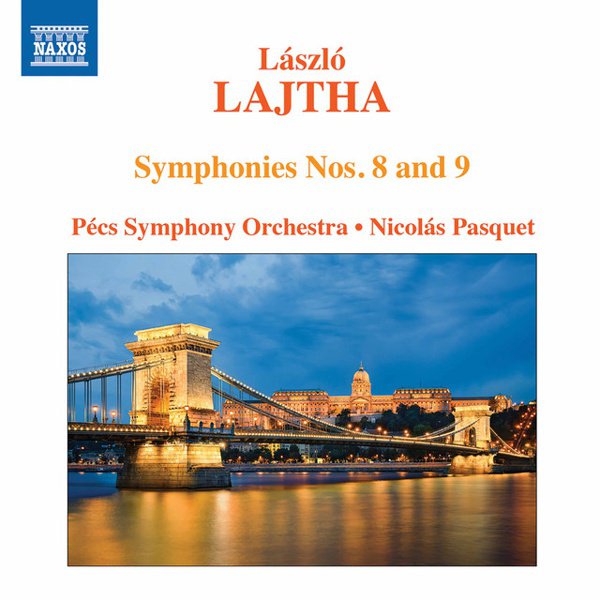 Lajtha: Symphonies Nos. 8 & 9 cover