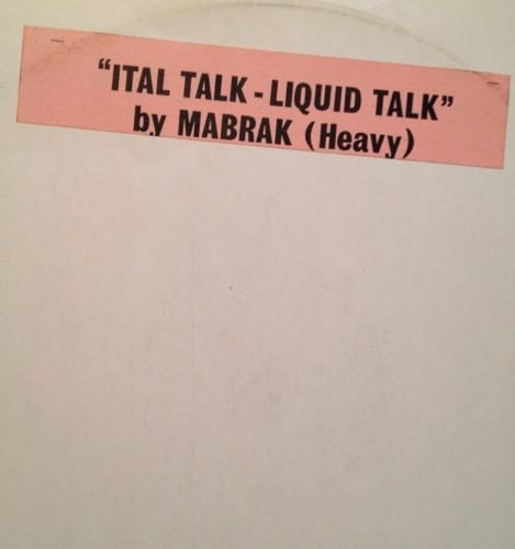 Ital Talk - Liquid Talk (aka Drum Talk) cover
