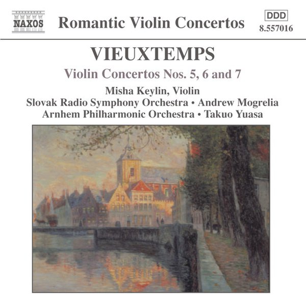 Vieuxtemps: Violin Concertos Nos. 5, 6 & 7 cover