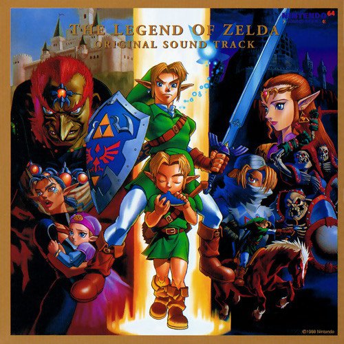 The Legend Of Zelda - Ocarina Of Time (Original Soundtrack) album cover