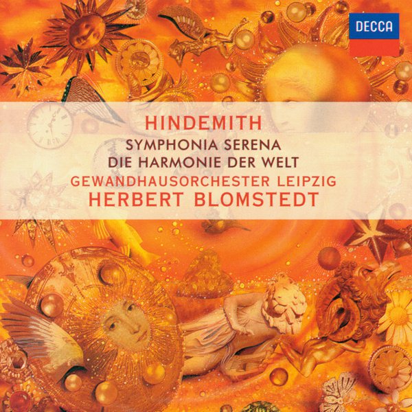 Hindemith: Symphonia Serena; Harmonie der Welt cover