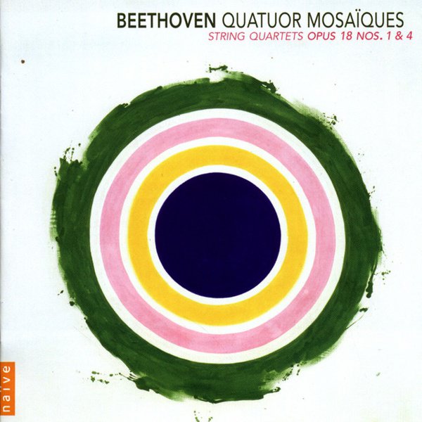 Beethoven: String Quartets Opus 18 Nos. 1 & 4 album cover