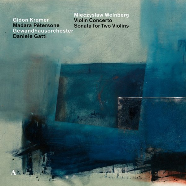 Weinberg: Violin Concerto, Op. 67 & Sonata for 2 Violins, Op. 69 (Live) cover