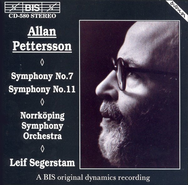 Allan Pettersson: Symphonies Nos. 7 & 11 cover