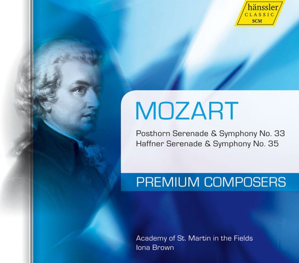 Mozart: Posthorn Serenade & Symphony No. 33; Haffner Serenade & Symphony No. 35 cover