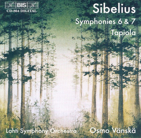Sibelius: Symphonies Nos. 6 & 7 album cover
