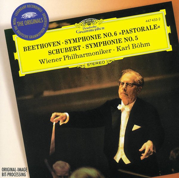 Beethoven: Symphonie No. 6 “Pastorale”; Schubert: Symphony No. 5 album cover