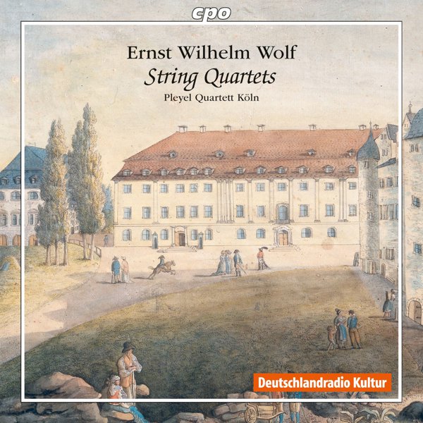 Ernst Wilhelm Wolf: String Quartets album cover