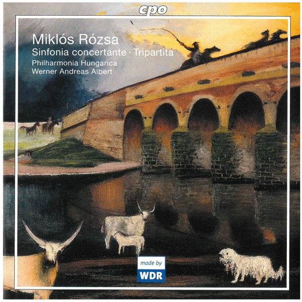 Miklós Rósza: Sinfonia concertante; Tripartita cover