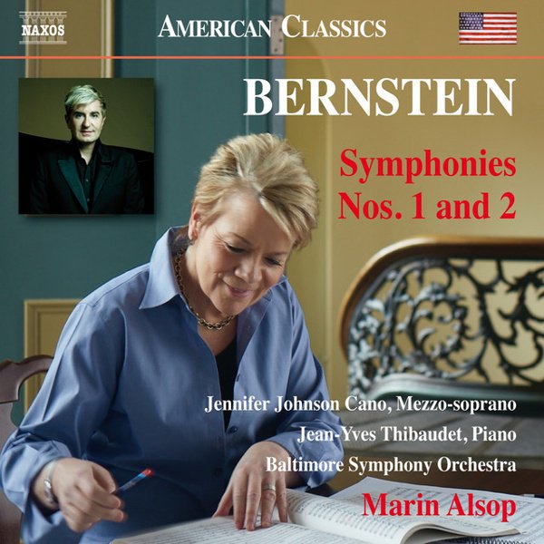 Bernstein: Symphonies Nos. 1 and 2 cover