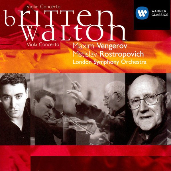 Britten: Violin Concerto; Walton: Viola Concerto cover
