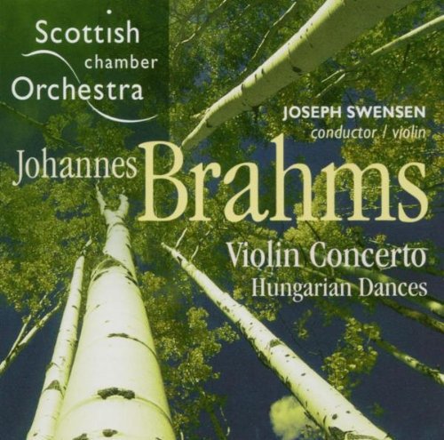 Brahms: Violin Concerto; Hungarian Dances cover