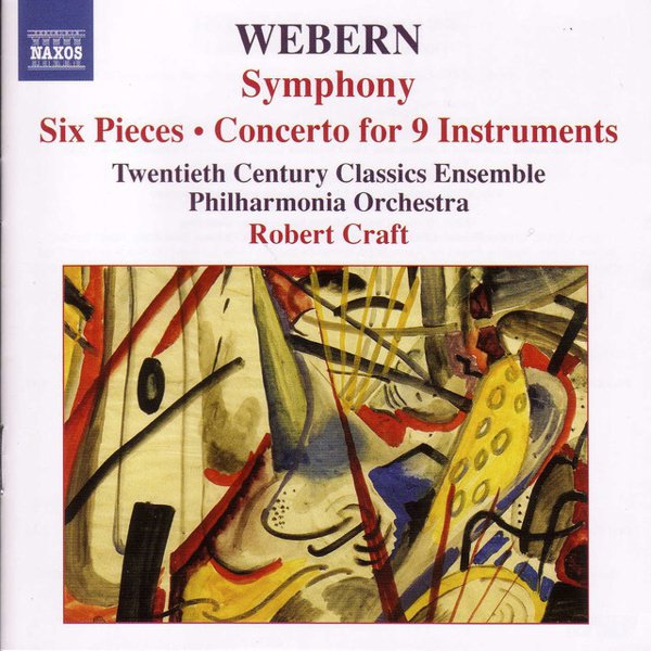 Webern: Symphony; Six Pieces; Concerto for 9 Instruments album cover