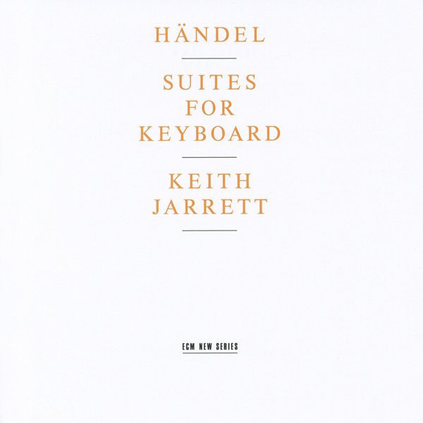 Handel: Suites For Keyboard cover