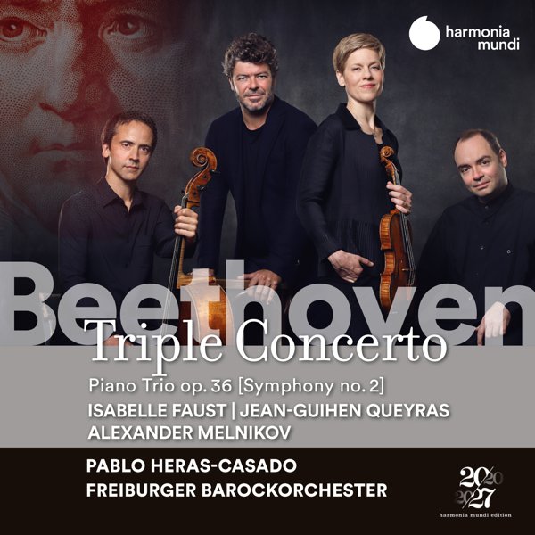 Beethoven: Triple Concerto, Op. 56 & Trio, Op. 36 cover
