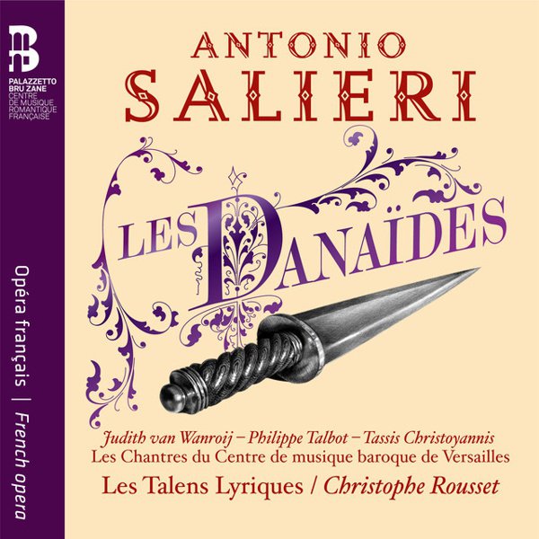 Antonio Salieri: Les Danaïdes cover