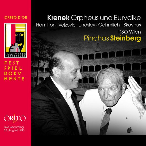 Krenek: Orpheus und Eurydike cover
