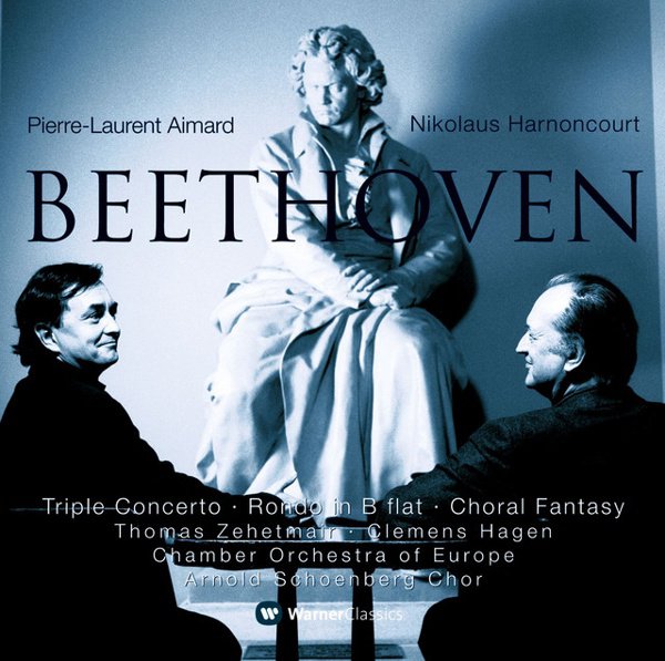 Beethoven: Triple Concerto; Rondo in B flat; Choral Fantasy album cover