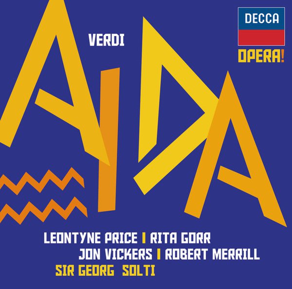 Verdi: Aida album cover