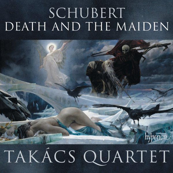 Schubert: String Quartets No. 14 "Death and the Maiden" & No. 13 "Rosamunde" album cover