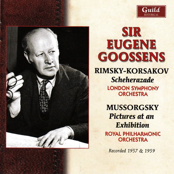 Rimsky-Korsakov: Scheherazade; Mussorgsky: Pictures at an Exhibition cover