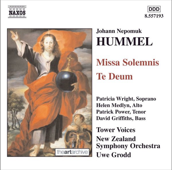 Hummel: Missa Solemnis; Te Deum cover