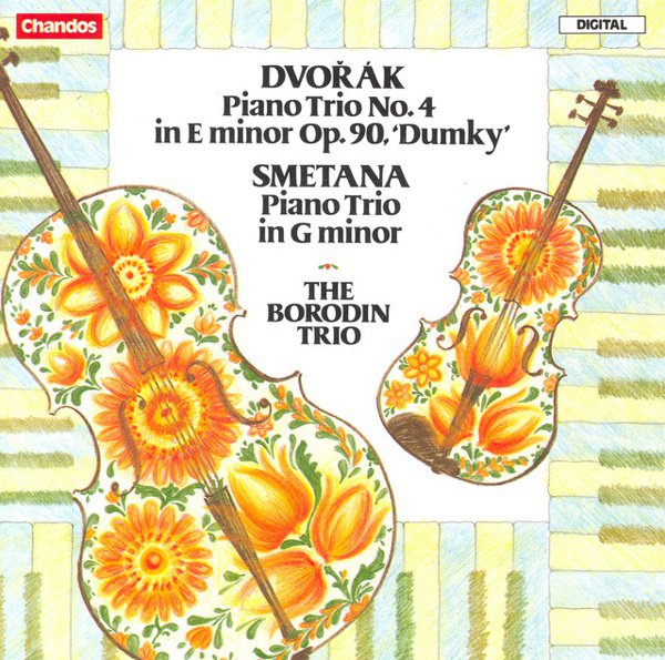 Dvorák: Piano Trio No. 4 “Dumky”; Smetana: Piano Trio in G minor cover