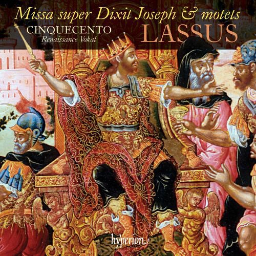 Lassus: Missa super Dixit Joseph & Motets album cover