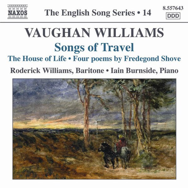 Vaughan Williams: Songs of Travel cover