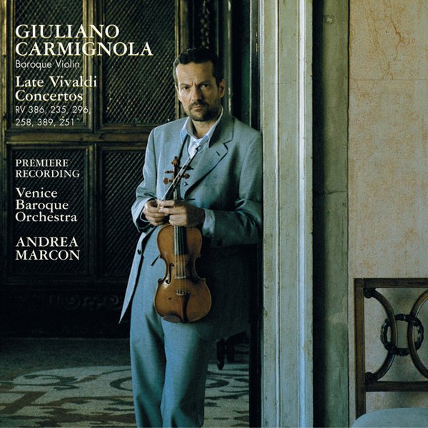Vivaldi: Late Violin Concertos cover
