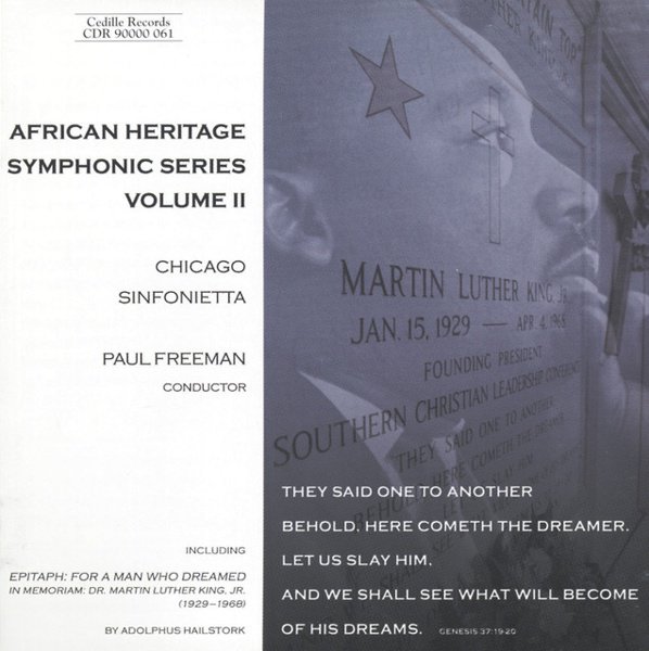 African Heritage Symphonic Series, Vol. 2 album cover