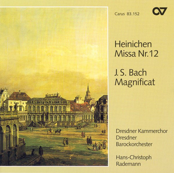 Heinichen: Missa No. 12; J.S. Bach: Magnificat cover
