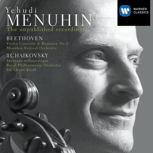 Beethoven: Violin Concerto; Romance No. 1; Tchaikovsky: Sérénade mélancolique cover
