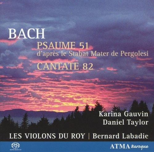 Bach: Psaume 51; Cantate 82 cover