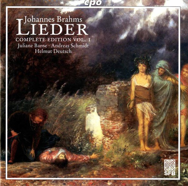 Brahms: Lieder (Complete Edition), Vol. 1 cover