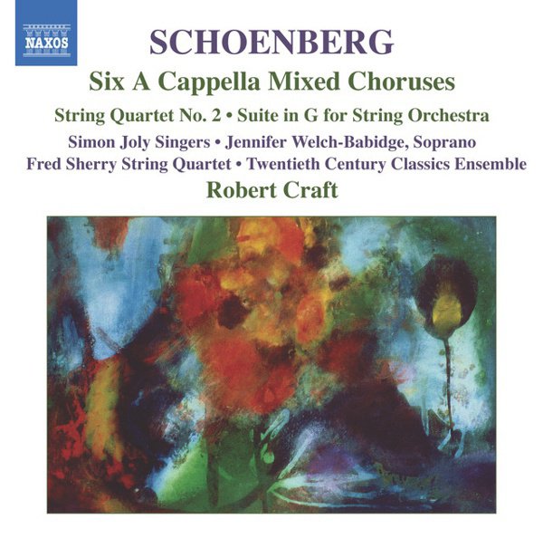Arnold Schoenberg: Six A Cappella Mixed Choruses cover
