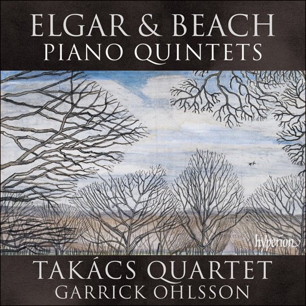 Elgar & Beach: Piano Quintets album cover