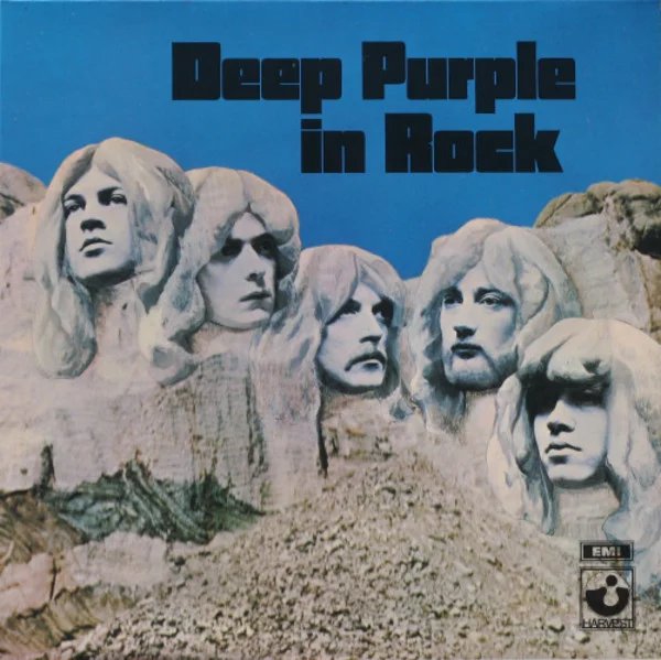 Deep Purple in Rock album cover