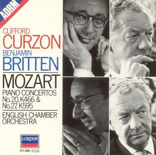 Mozart: Piano Concertos Nos. 20 & 27, K466 & K595 cover