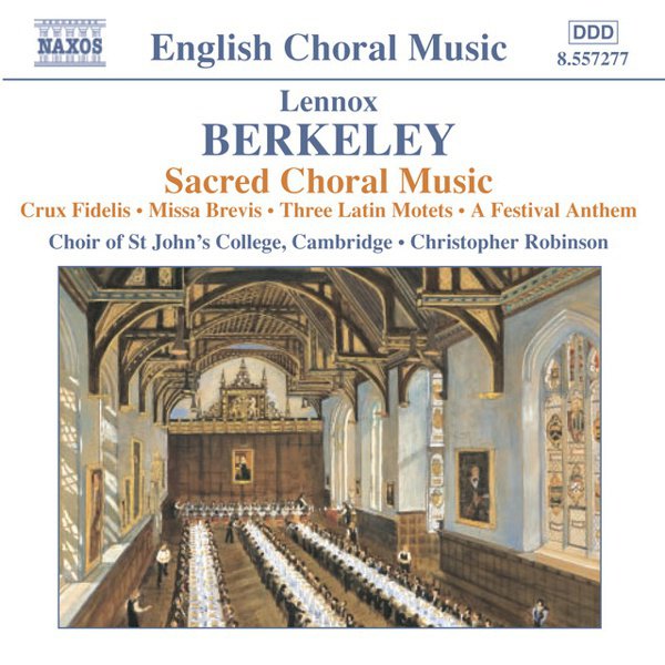 Berkeley: Sacred Choral Music cover
