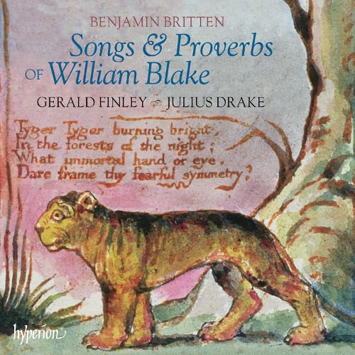 Britten: Songs & Proverbs of William Blake cover