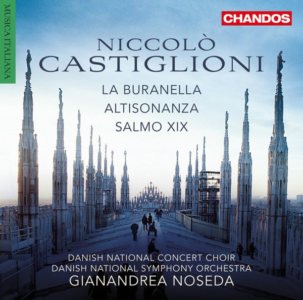 Niccolò Castiglioni: La Buranella; Altisonanza; Salmo XIX album cover
