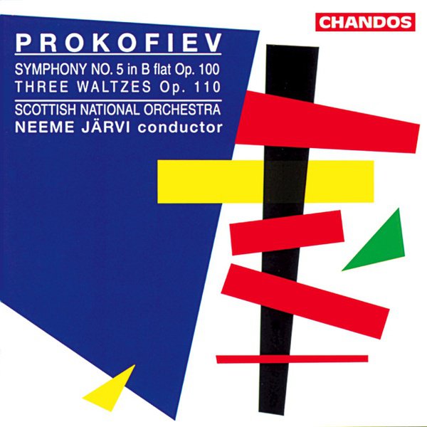Prokofiev: Symphony No. 5; 3 Waltzes cover