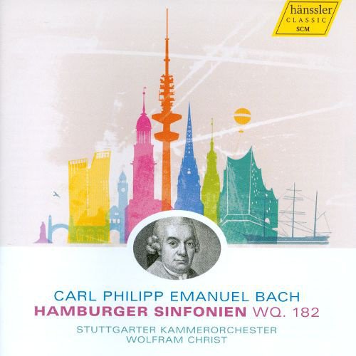 C.P.E. Bach: Hamburger Sinfonien album cover
