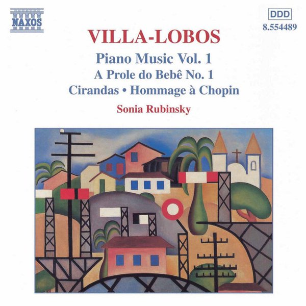 Villa-Lobos: Piano Music, Vol. 1 cover