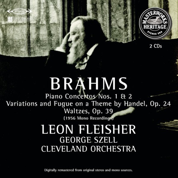 Leon Fleisher Plays Brahms cover