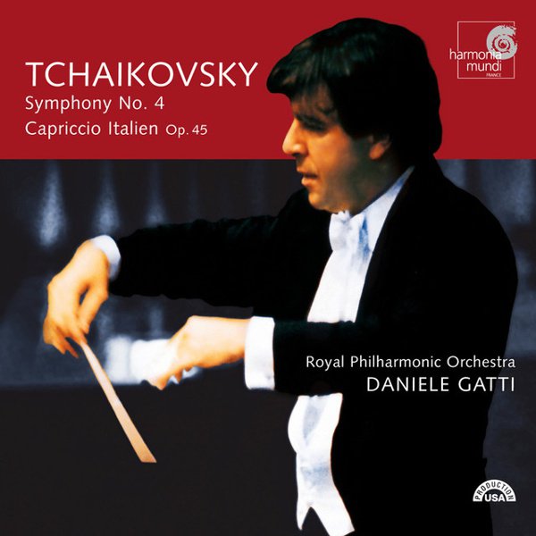 Tchaikovsky: Symphony No. 4; Capriccio Italien album cover