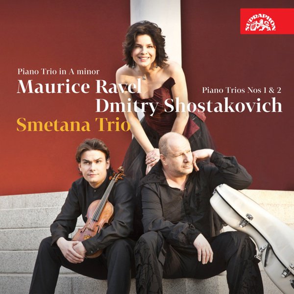 Maurice Ravel: Piano Trio in A minor; Dmitri Shostakovich: Piano Trios Nos. 1 & 2 album cover