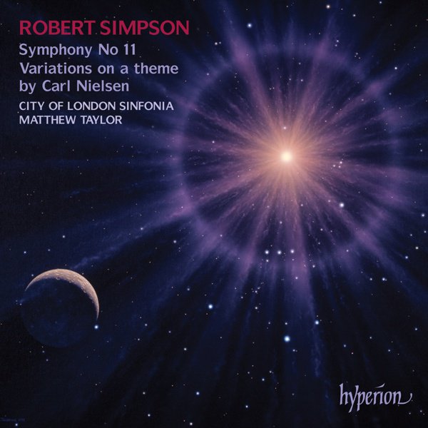 Robert Simpson: Symphony No. 11; Variations on a Theme by Carl Nielsen album cover