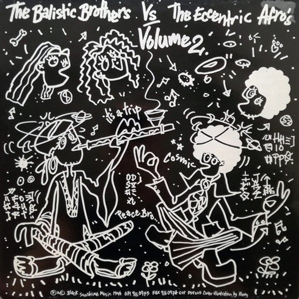The Ballistic Brothers vs the Eccentric Afro&#8217;s, Vol. 2 cover